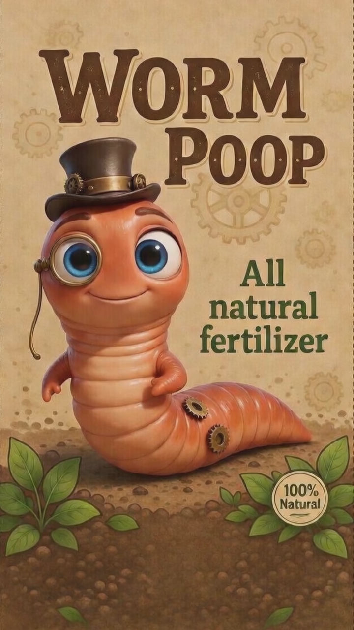 All-Natural Worm Castings – 2 lb Bag – Pure Vermicompost Soil Amendment