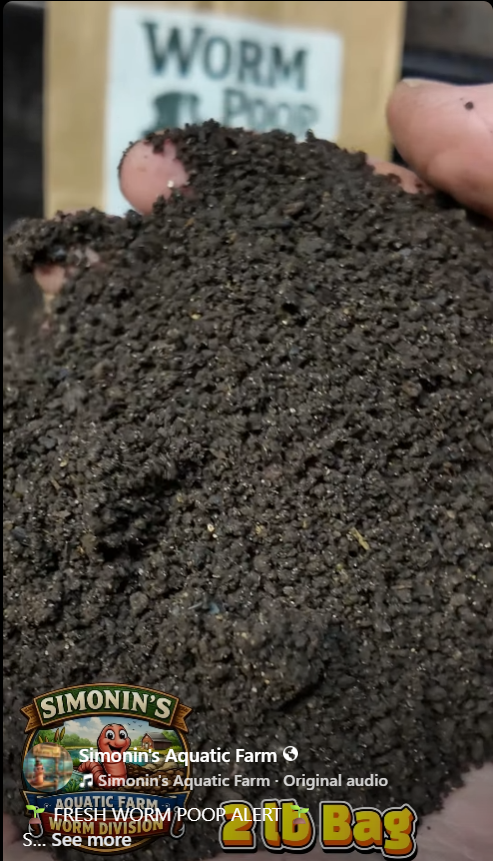 All-Natural Worm Castings – 2 lb Bag – Pure Vermicompost Soil Amendment